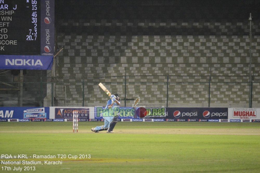 PQA vs KRL - Ramadan T20 Cup 2013