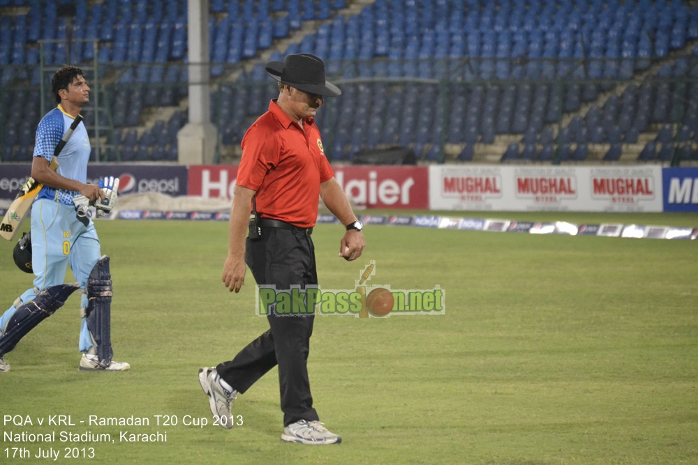 PQA vs KRL - Ramadan T20 Cup 2013