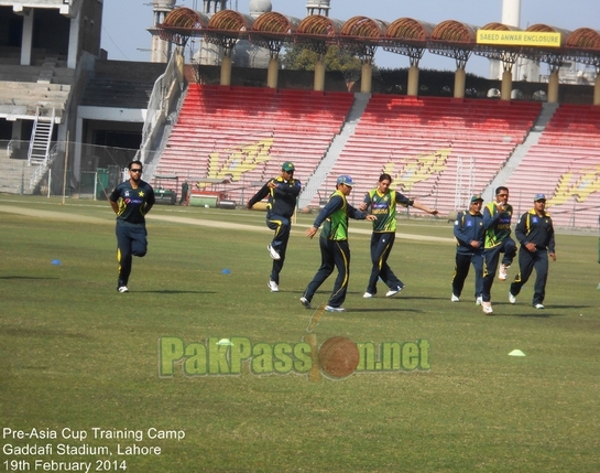 Pre-Asia Cup Training Camp