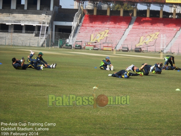 Pre-Asia Cup Training Camp