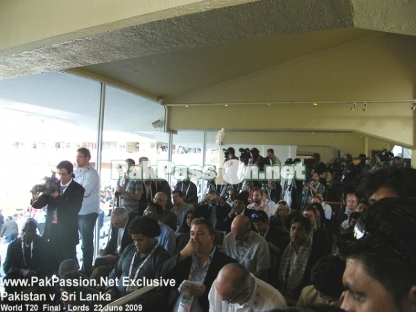 Press conference after final at Lord's