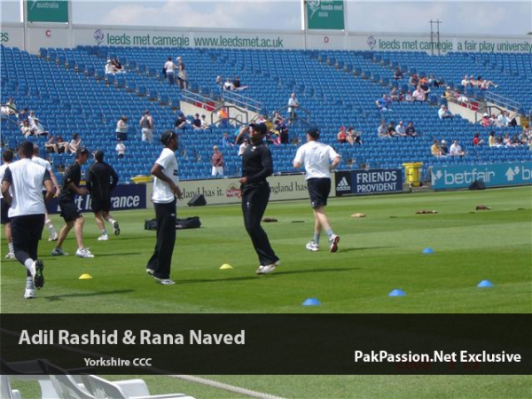 Rana Naved and Adil Rashid