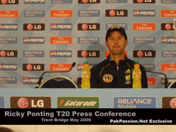 Ricky Ponting attends the Trent Bridge Press Conferenc