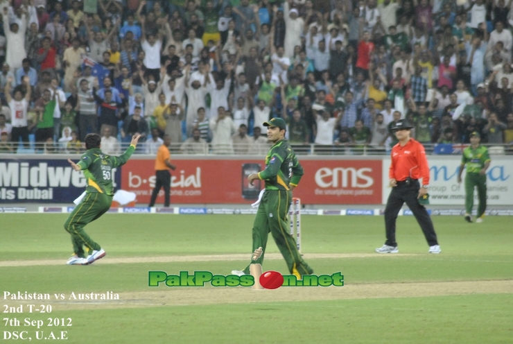 Saeed Ajmal and Umar Akmal