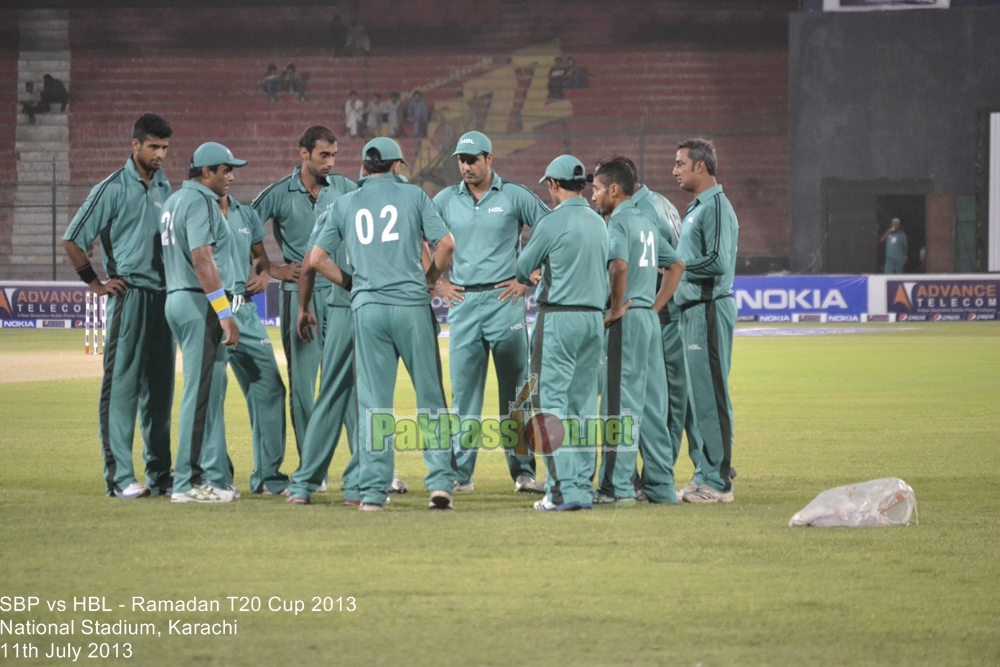 SBP vs HBL - Ramadan T20 Cup 2013