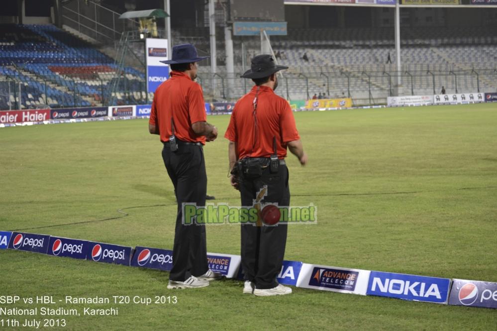 SBP vs HBL - Ramadan T20 Cup 2013