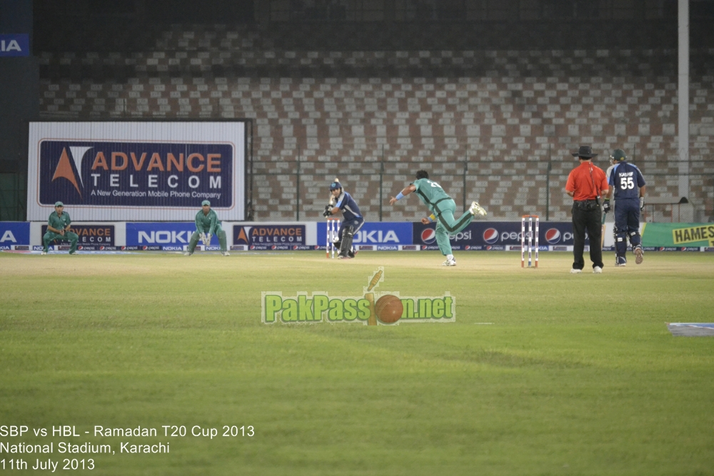 SBP vs HBL - Ramadan T20 Cup 2013