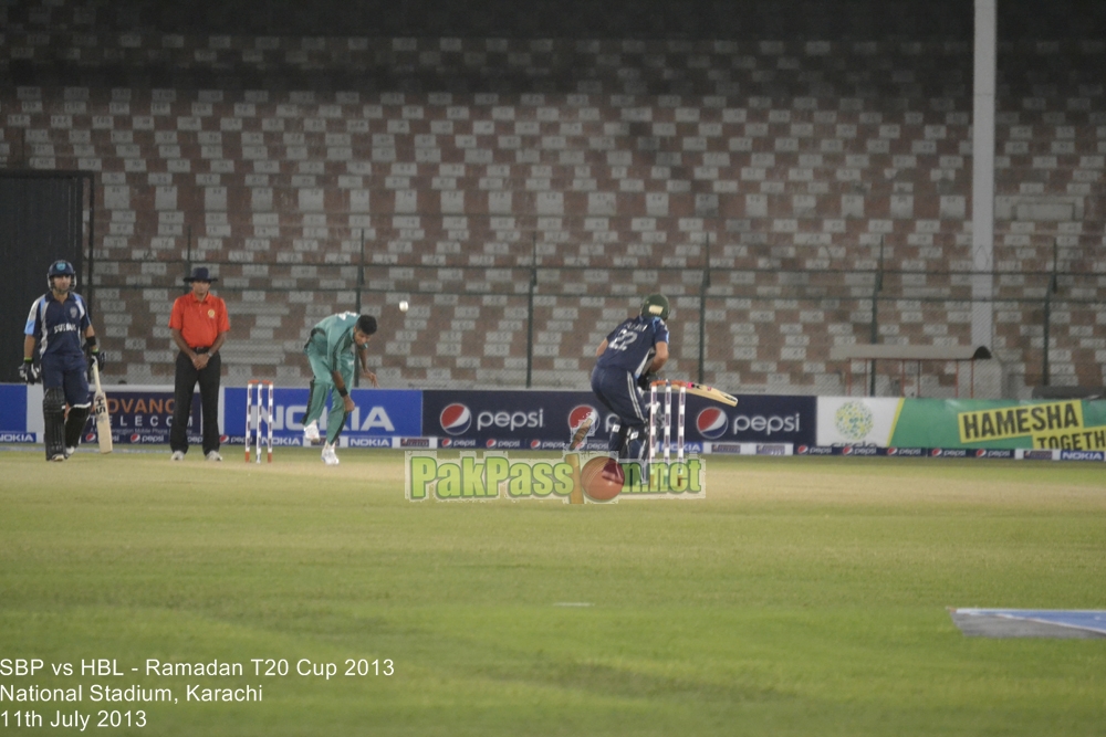 SBP vs HBL - Ramadan T20 Cup 2013