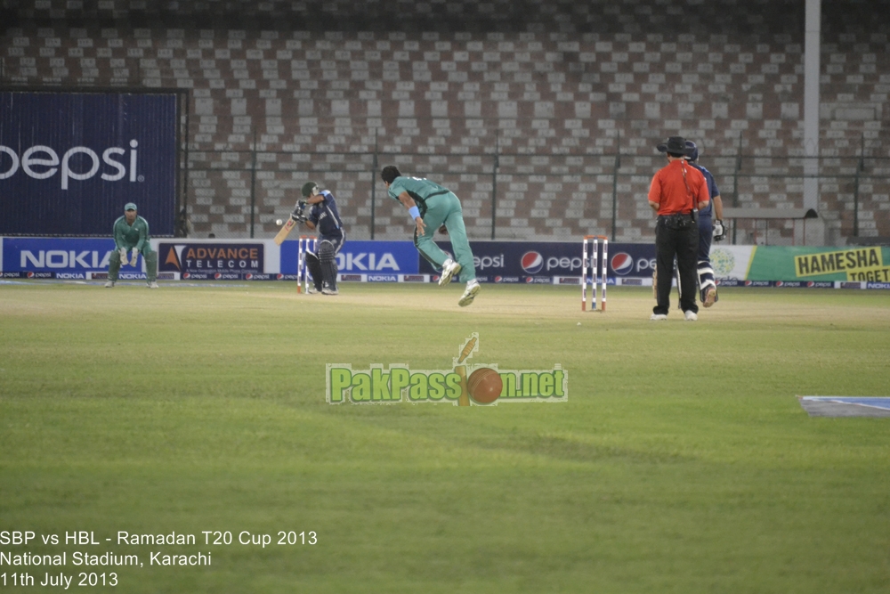 SBP vs HBL - Ramadan T20 Cup 2013