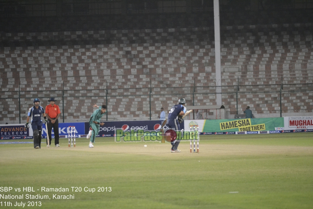 SBP vs HBL - Ramadan T20 Cup 2013