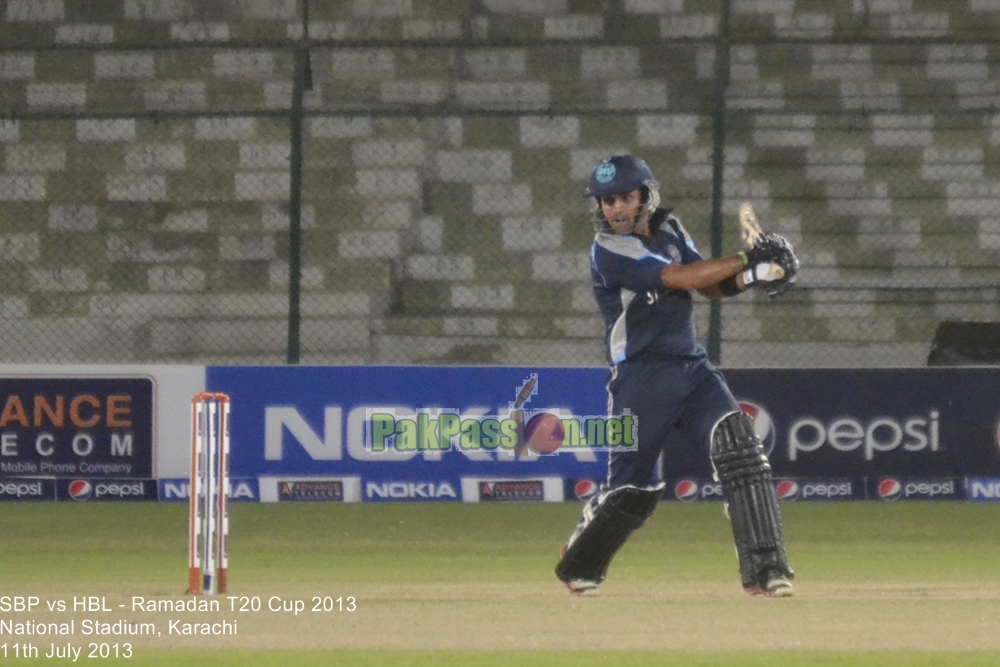 SBP vs HBL - Ramadan T20 Cup 2013