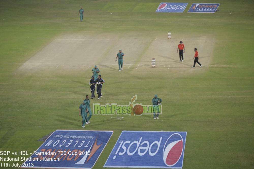 SBP vs HBL - Ramadan T20 Cup 2013