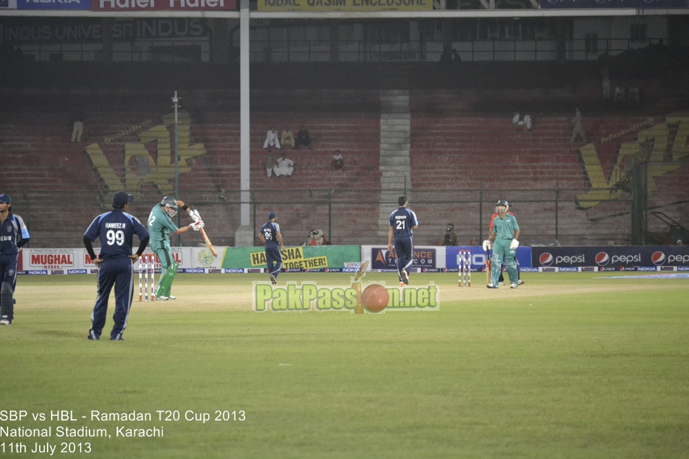 SBP vs HBL - Ramadan T20 Cup 2013