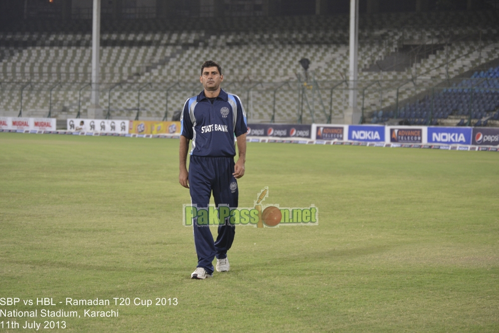 SBP vs HBL - Ramadan T20 Cup 2013