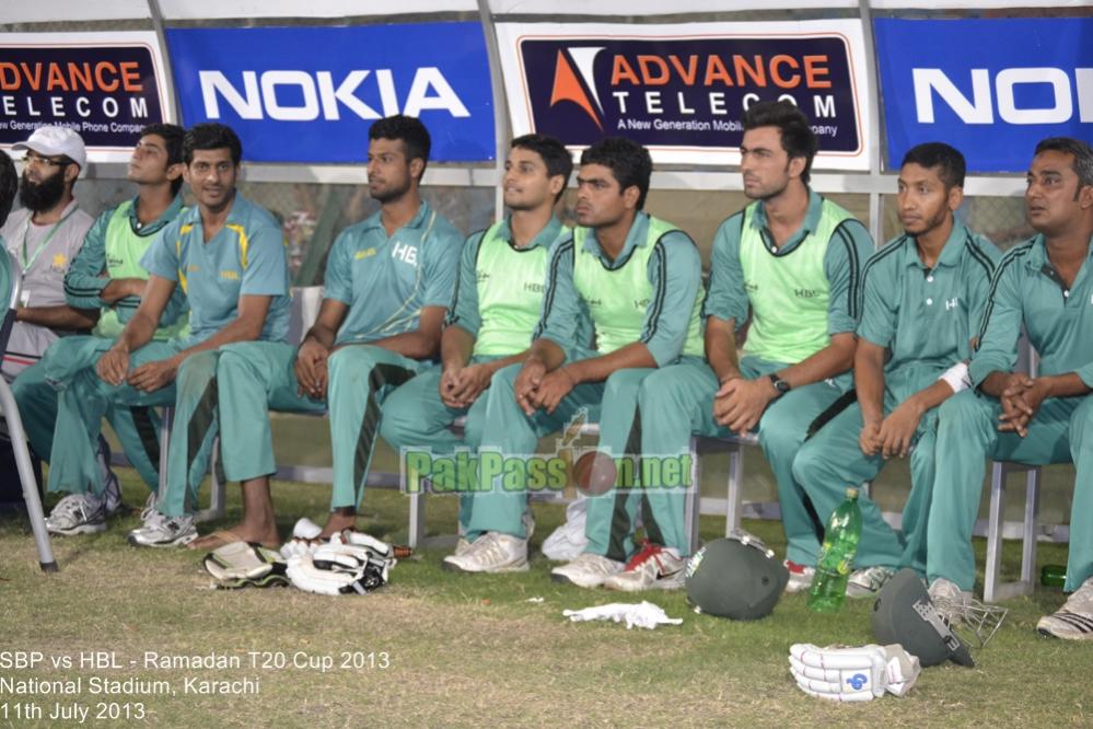 SBP vs HBL - Ramadan T20 Cup 2013