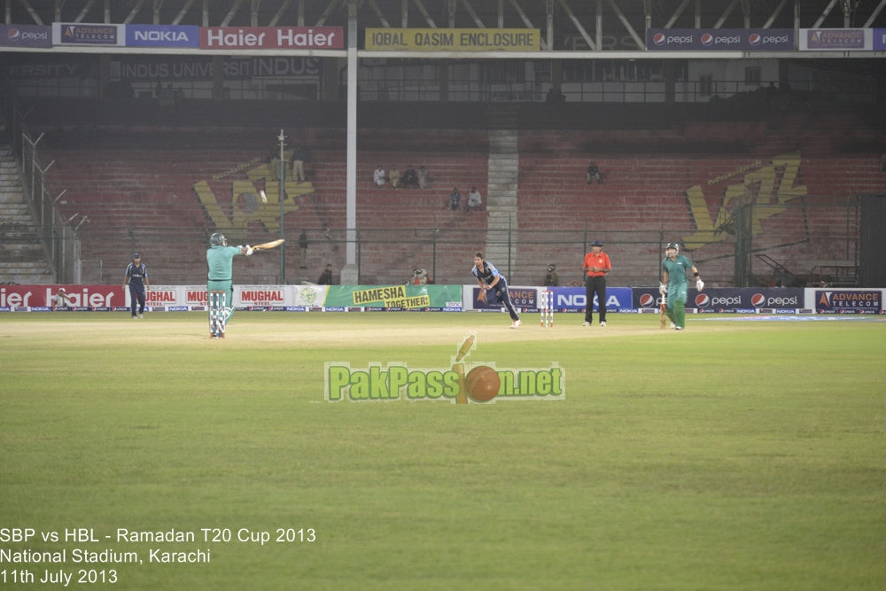 SBP vs HBL - Ramadan T20 Cup 2013