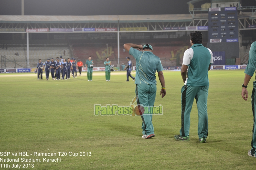 SBP vs HBL - Ramadan T20 Cup 2013