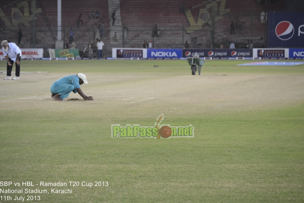 SBP vs HBL - Ramadan T20 Cup 2013