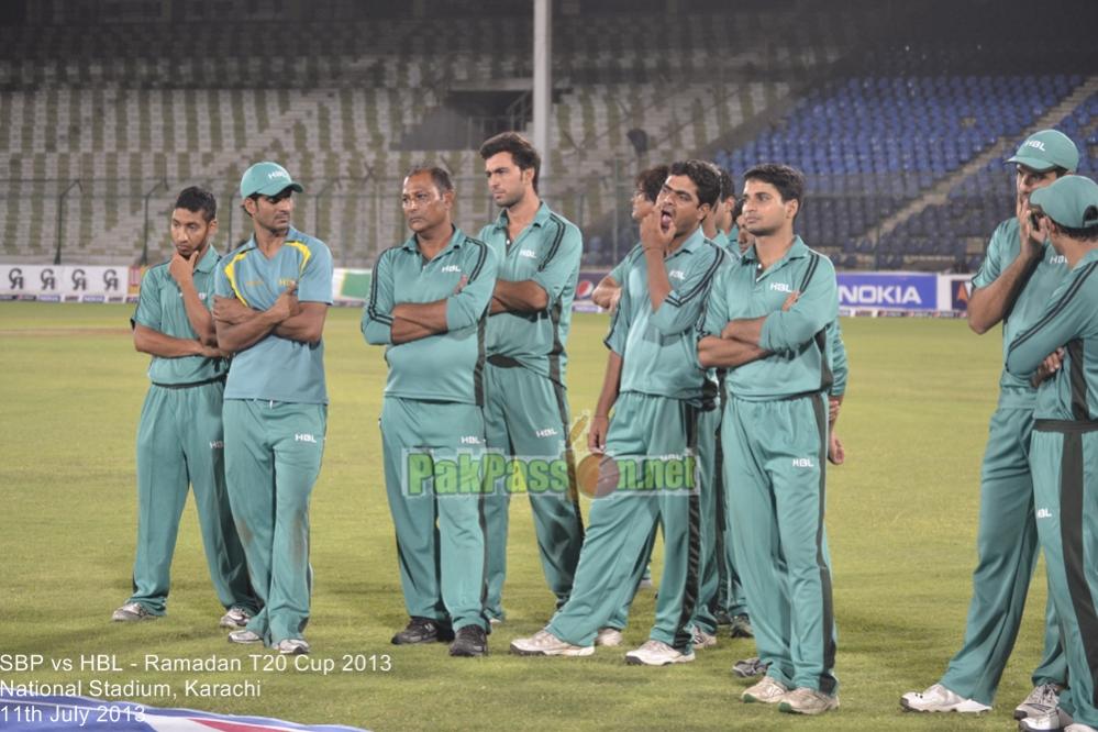 SBP vs HBL - Ramadan T20 Cup 2013