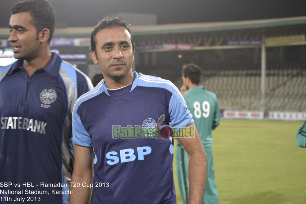 SBP vs HBL - Ramadan T20 Cup 2013