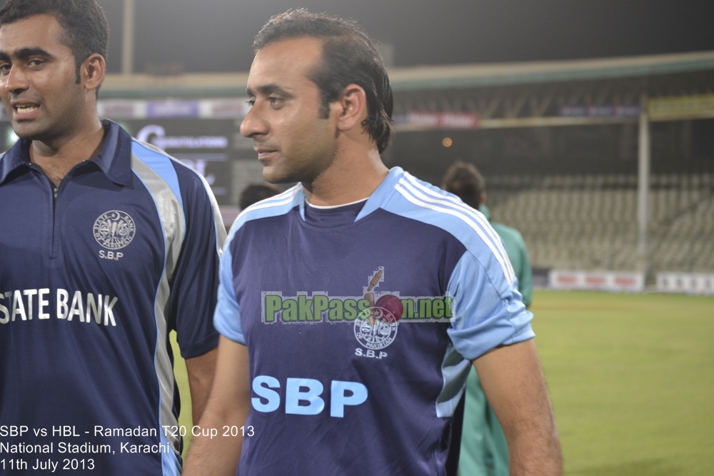 SBP vs HBL - Ramadan T20 Cup 2013