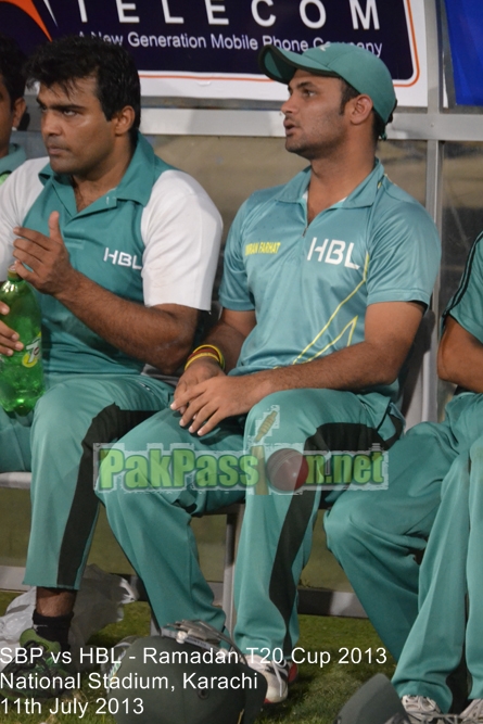 SBP vs HBL - Ramadan T20 Cup 2013