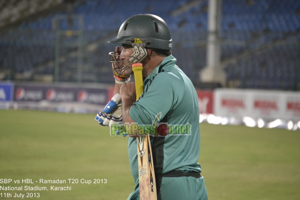 SBP vs HBL - Ramadan T20 Cup 2013