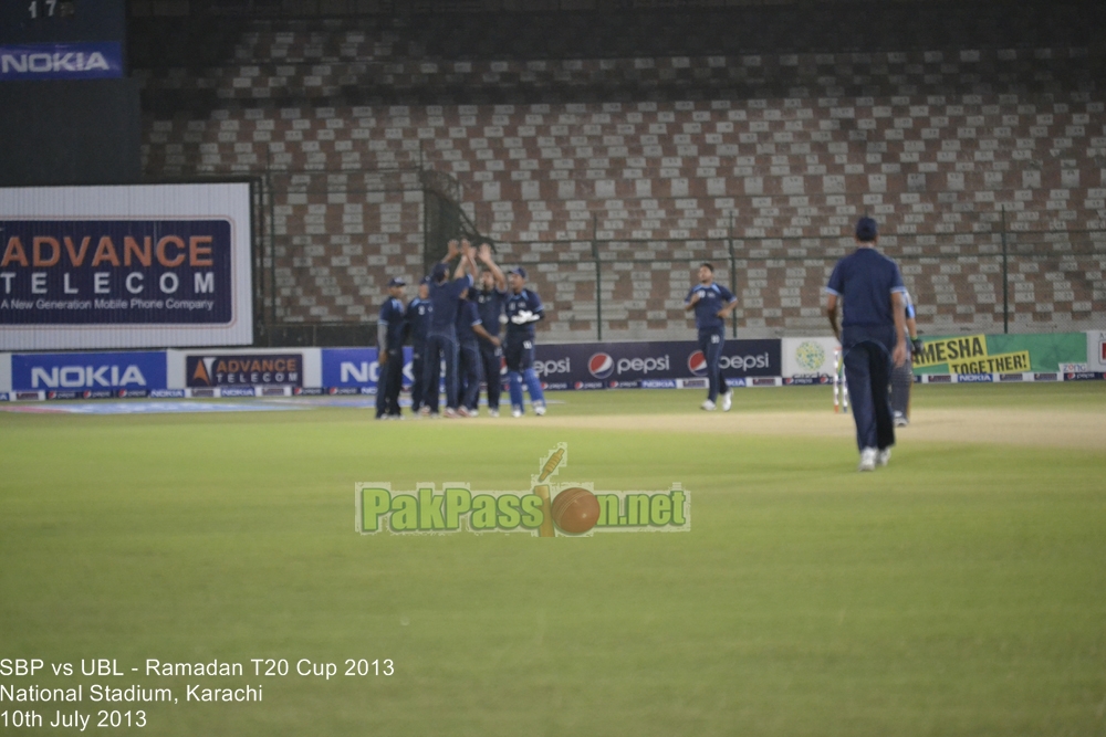 SBP vs UBL - Ramadan T20 Cup 2013