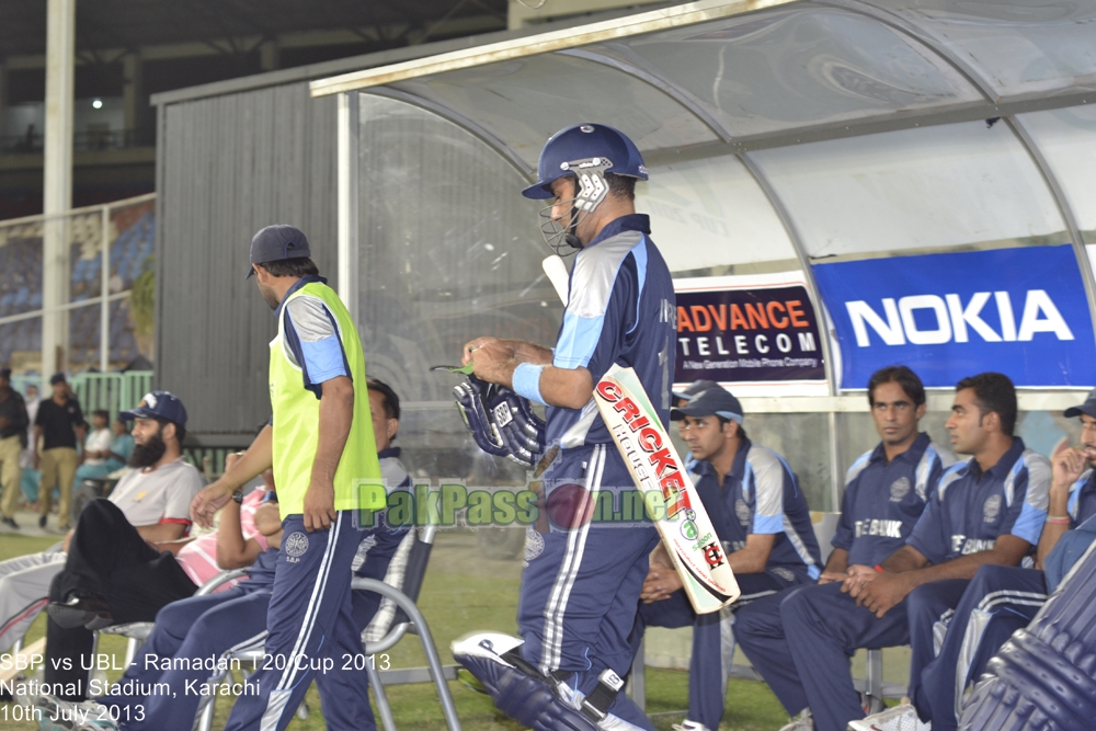 SBP vs UBL - Ramadan T20 Cup 2013