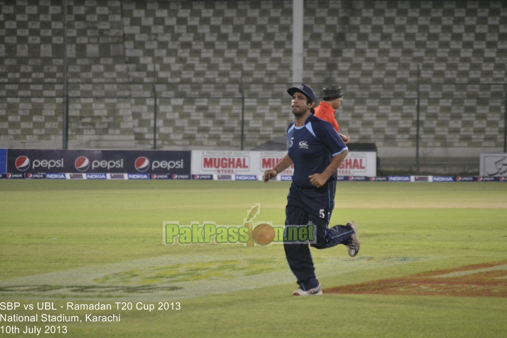 SBP vs UBL - Ramadan T20 Cup 2013