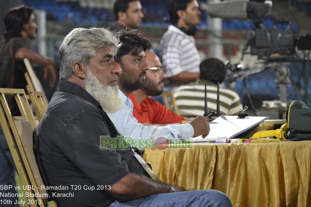 SBP vs UBL - Ramadan T20 Cup 2013