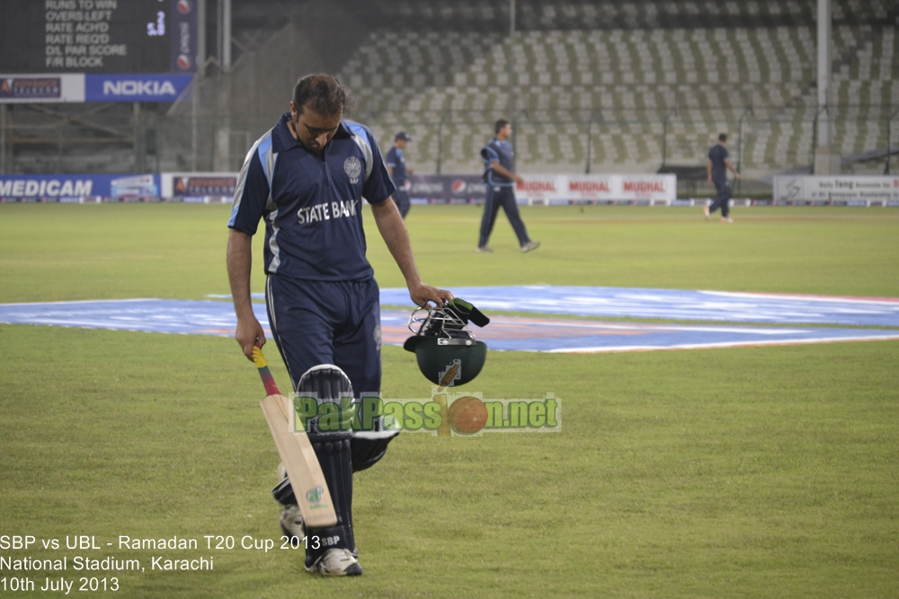 SBP vs UBL - Ramadan T20 Cup 2013