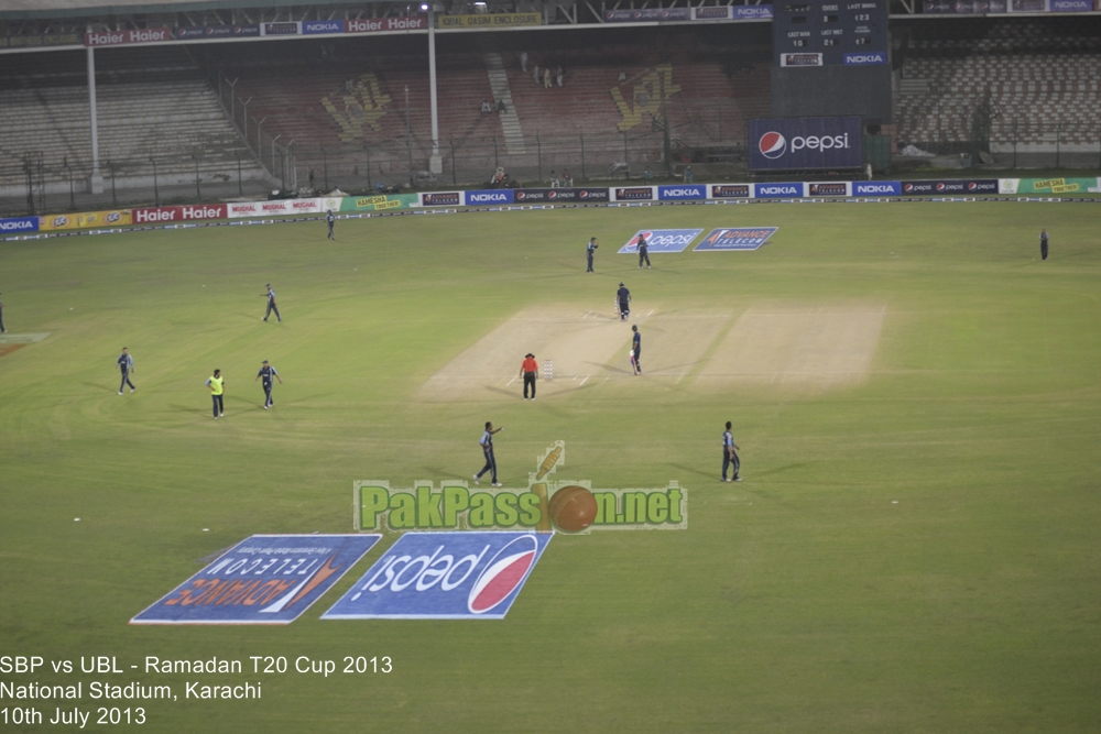 SBP vs UBL - Ramadan T20 Cup 2013