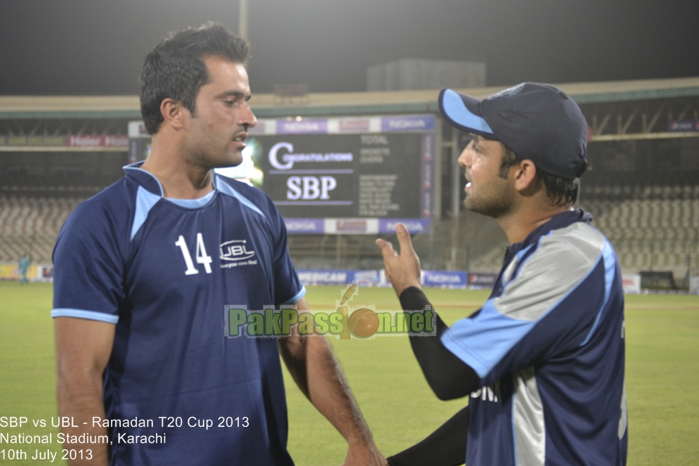 SBP vs UBL - Ramadan T20 Cup 2013