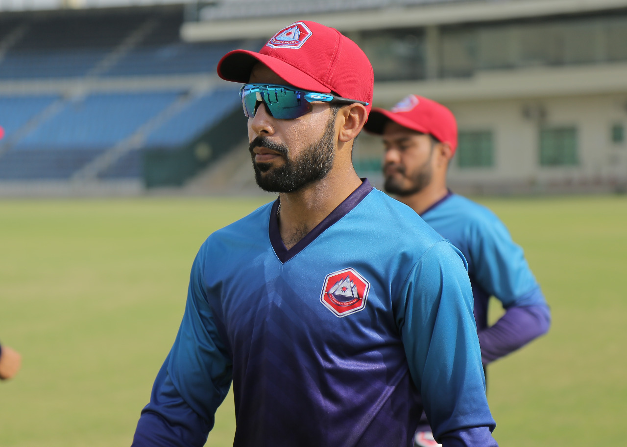 Shadab Khan in training