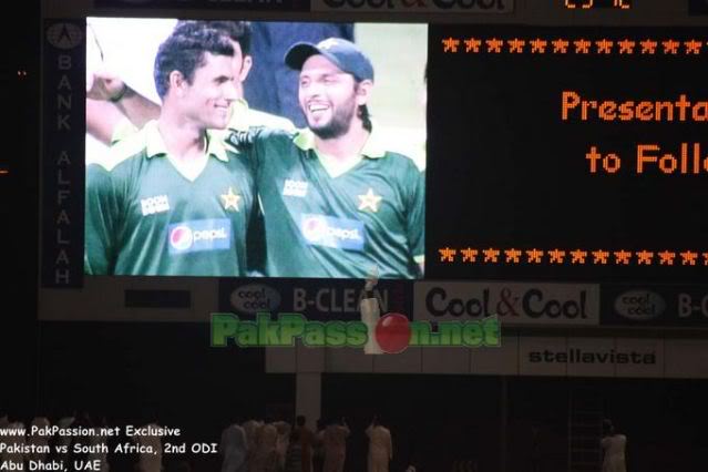 Shahid Afridi and Abdul Razzaq