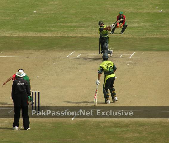 Shahid Afridi and Kamran Akmal