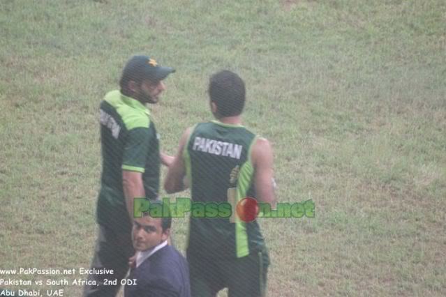 Shahid Afridi and Wahab Riaz