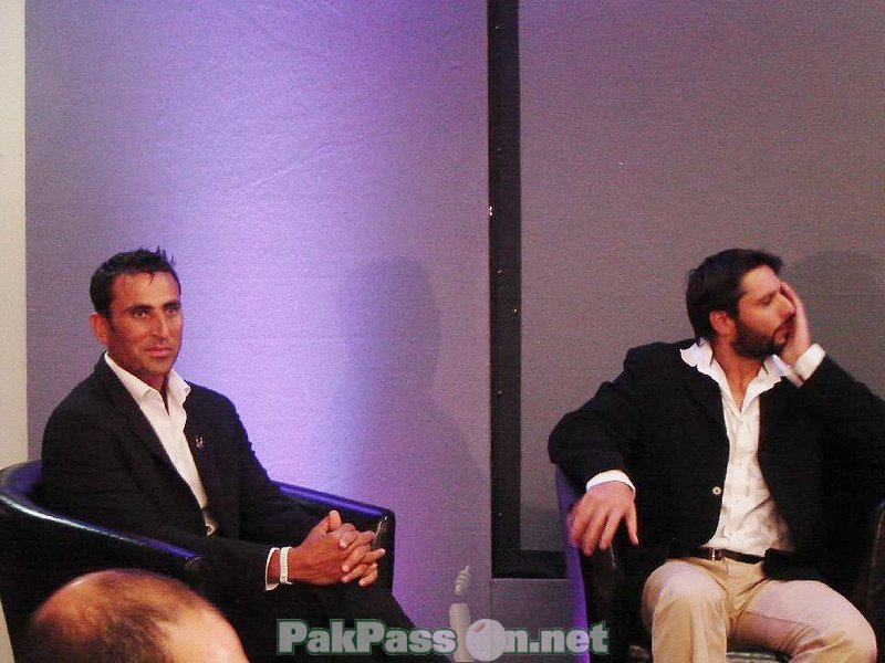 Shahid Afridi and Younis Khan Fundraising event in Manchester