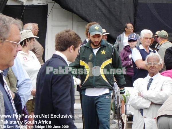 Shahid Afridi at Trent Bridge