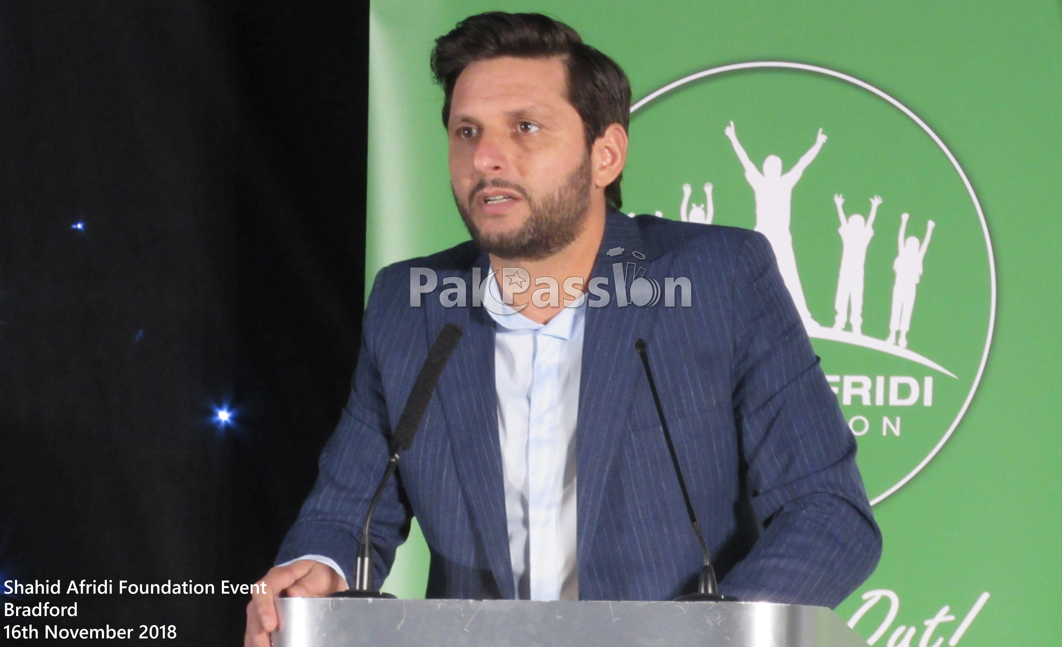 Shahid Afridi Foundation Event Bradford 16th November 2018