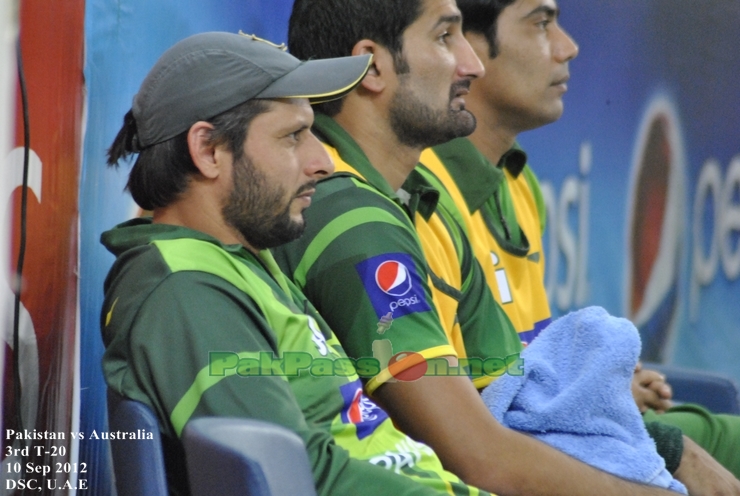 Shahid Afridi Sohail Tanveer and Sami