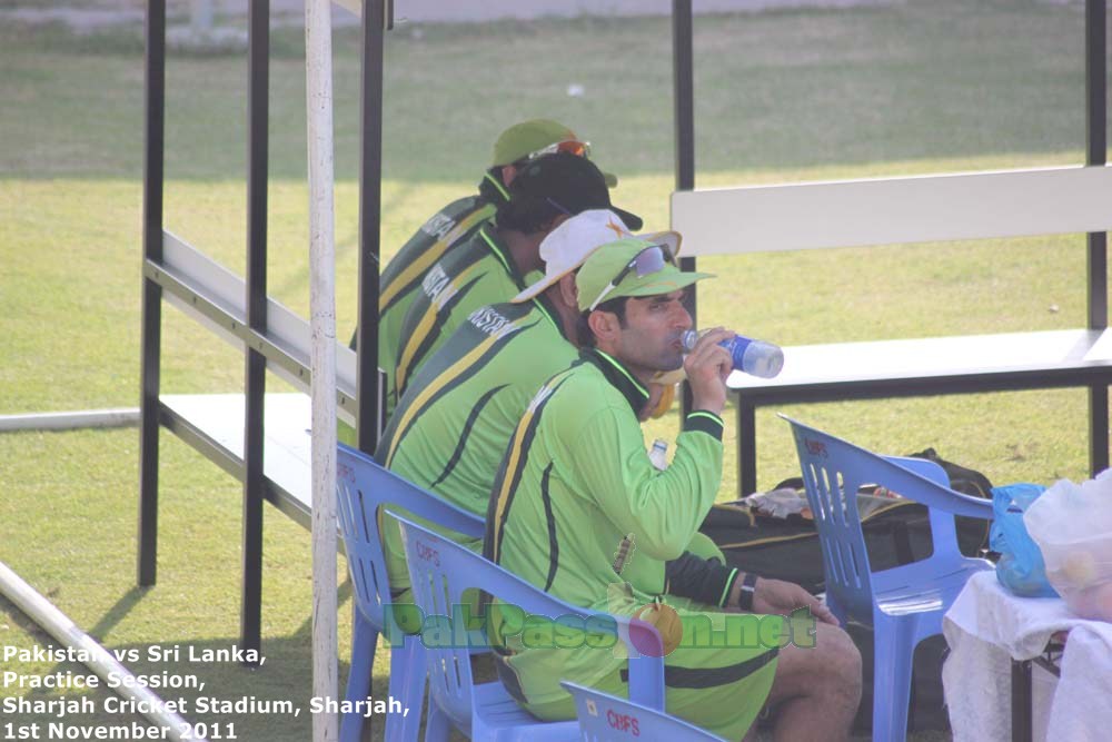 Sharjah Practice Session