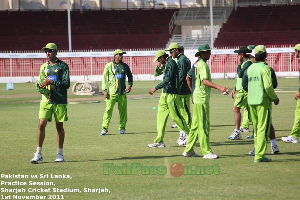 Sharjah Practice Session