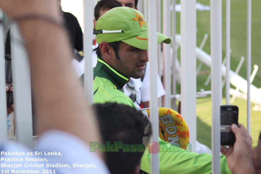 Sharjah Practice Session