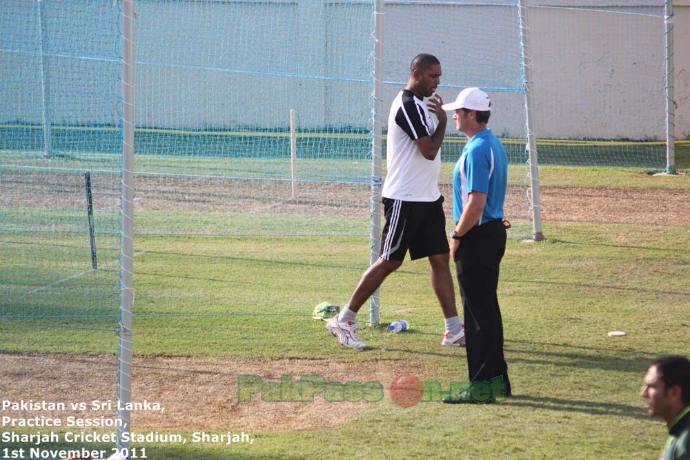 Sharjah Practice Session