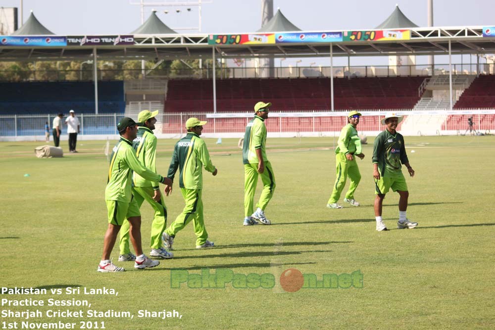 Sharjah Practice Session