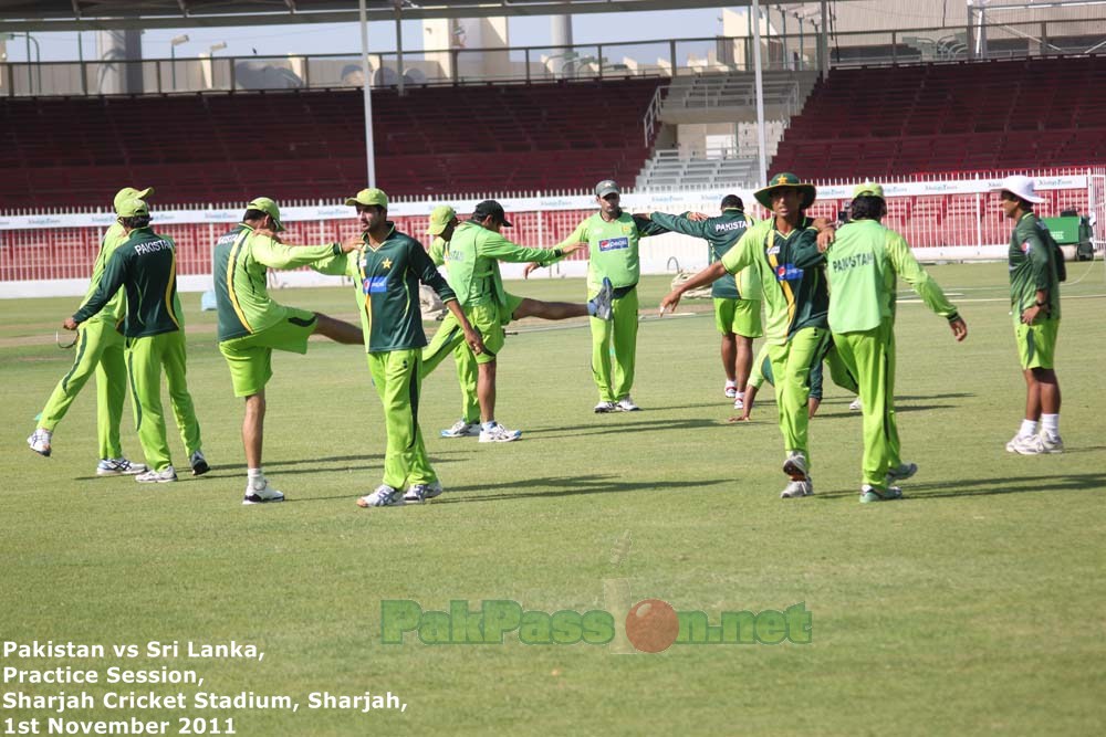 Sharjah Practice Session