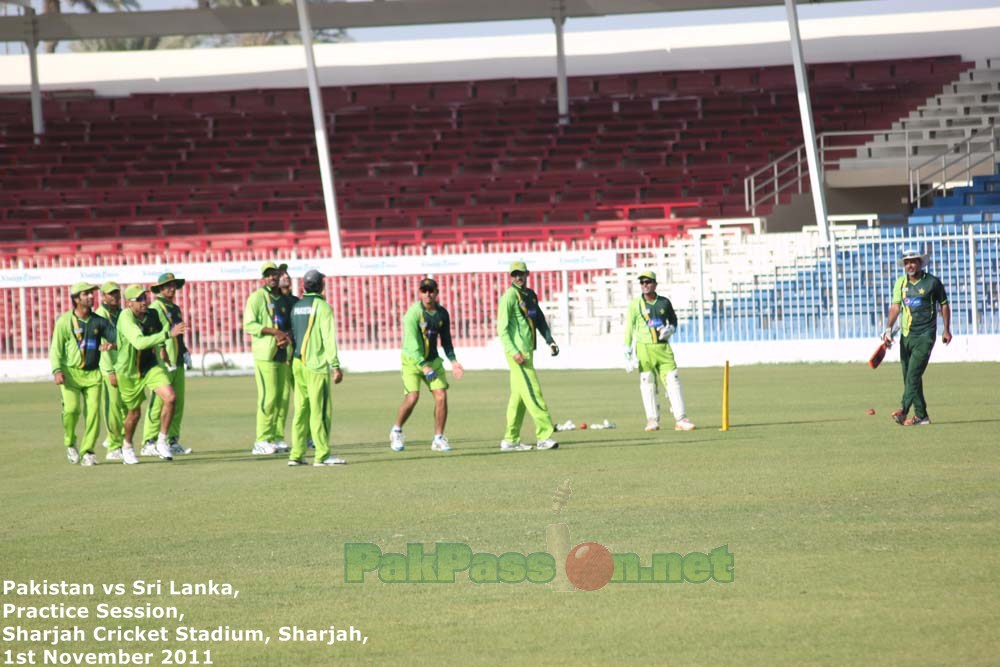 Sharjah Practice Session