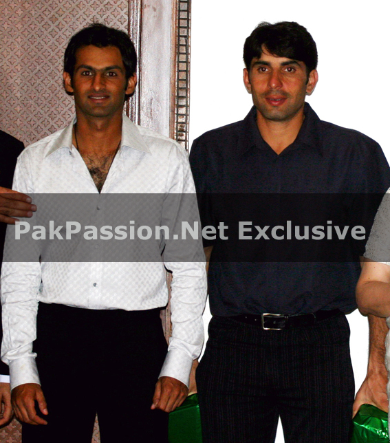 Shoaib Malik and Misbah Ul Haq